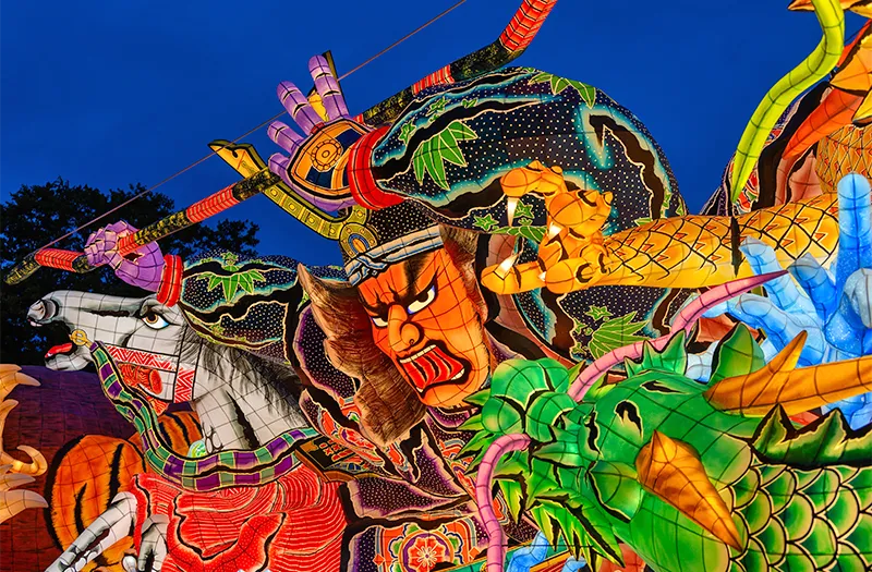 青森ねぶた祭 青森自衛隊ねぶた協賛会 協賛