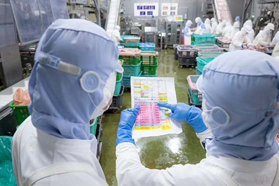 作業切替に伴い、人員配置の修正