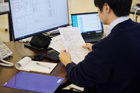 工事見積書の作成/協力会社への見積依頼/施工時期、人工の決定