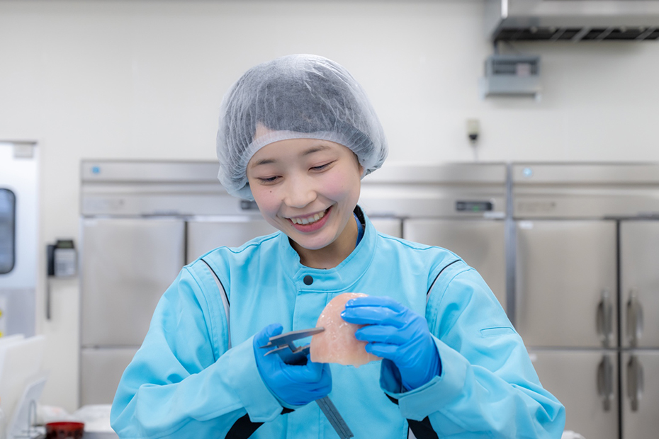 工程を確認しながらテスト製造与